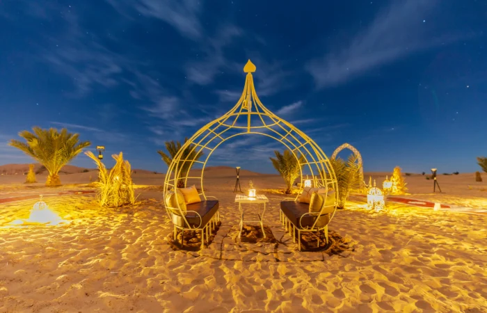 Overnight in Luxury Desert Camp