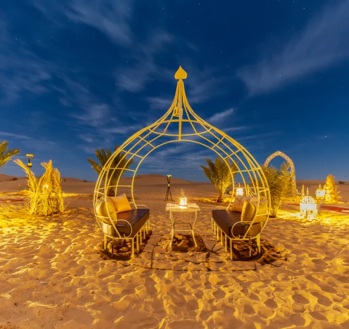 Overnight in Luxury Desert Camp